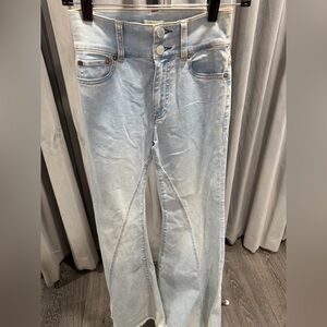 Alice + Olivia Light Wash Men's Straight Jeans